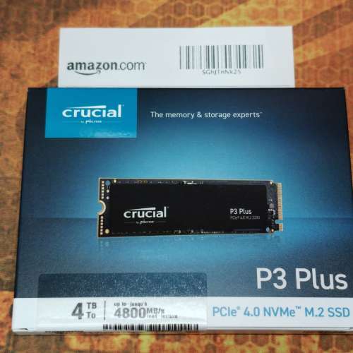 Crucial P3 Plus 4TB SSD
