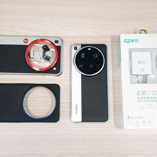 90%新 小米 15 Ultra 16+1TB 水貨國行 銀黑色 Leica 四鏡頭 15Ultra 連Fotogear金屬...
