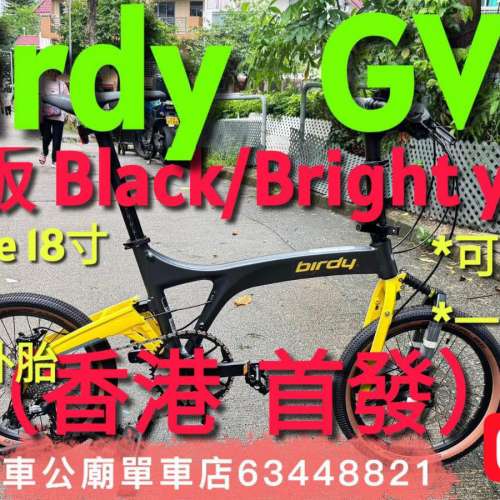#birdyGV🚴‍♂️【新車升級不加價！買新唔買舊】🚴‍♀️   ⭐️25年雙色版BirdyGV...