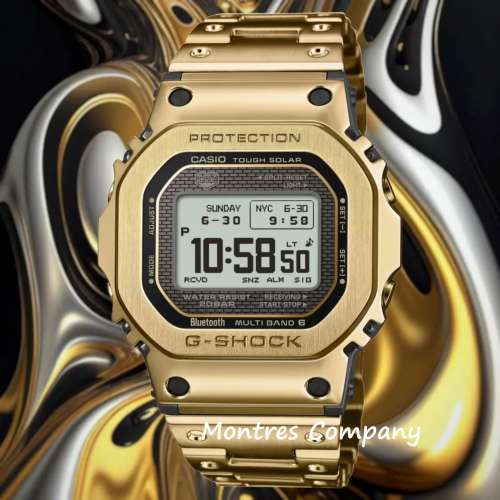 Montres Company 香港註冊公司 (32年老店) 卡西歐 CASIO G-SHOCK 不鏽鋼錶帶 GMW-B...