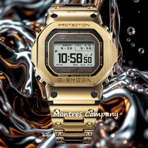 Montres Company 香港註冊公司 (32年老店) 卡西歐 CASIO G-SHOCK 不鏽鋼錶帶 GMW-B...