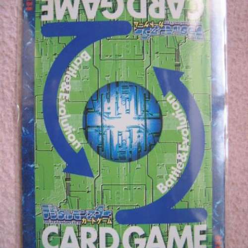 數碼暴龍卡 (Digimon Card) 舊版 墮天地獄獸 閃卡 Bo-640