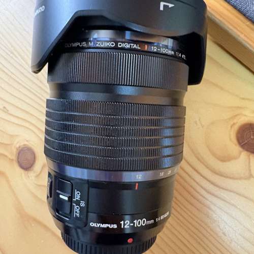 M43 Olympus 12-100F4 pro