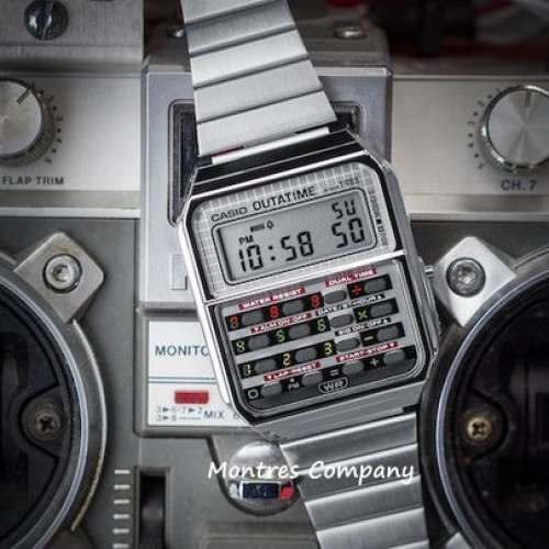 Montres Company 香港註冊公司(32年老店) 卡西歐 CASIO 《回到未來》聯乘型號 不鏽...