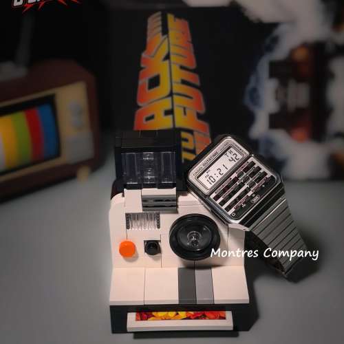 Montres Company 香港註冊公司(32年老店) 卡西歐 CASIO 《回到未來》聯乘型號 不鏽...