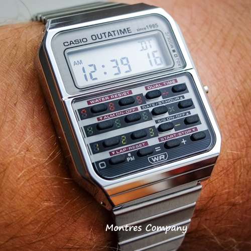 Montres Company 香港註冊公司(32年老店) 卡西歐 CASIO 《回到未來》聯乘型號 不鏽...