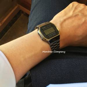 Montres Company 香港註冊公司(32年老店) 卡西歐 CASIO 七年電池壽命 不鏽鋼錶帶 A...