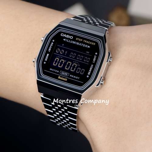 Montres Company 香港註冊公司(32年老店) 卡西歐 CASIO ABL-100WE-1B 防水 可透過智...
