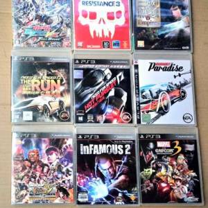 珍藏ps3 game 全部新淨有說明書 全部50元一隻