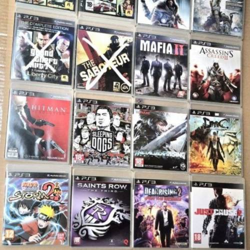 珍藏ps3 game 全部新淨有說明書 全部50元一隻