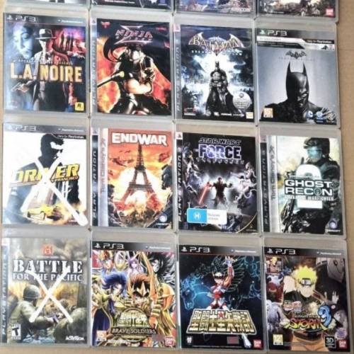 珍藏ps3 game 全部新淨有說明書 全部50元一隻