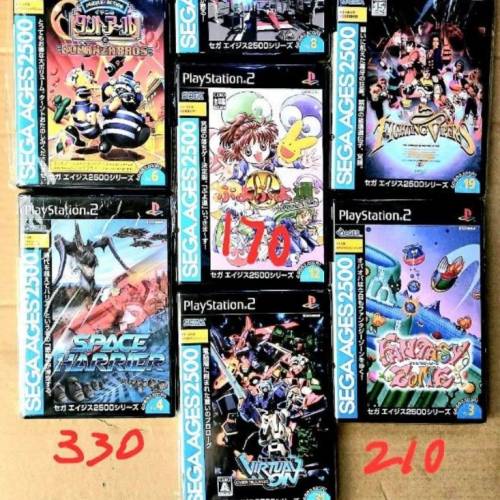 珍藏ps2遊戲 全部新淨有說明書