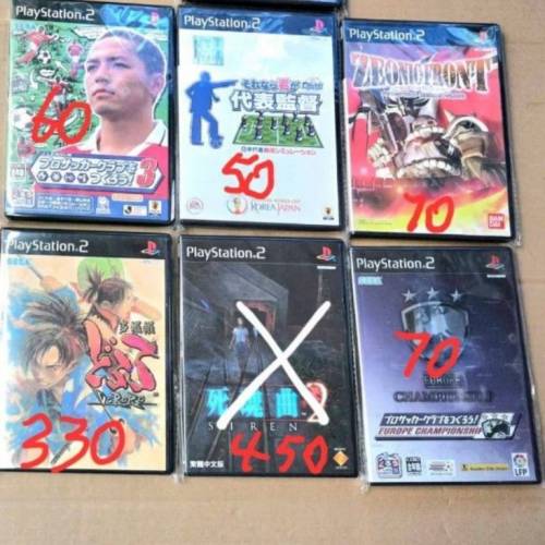 珍藏ps2遊戲 全部新淨有說明書