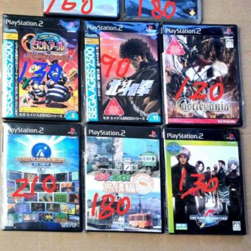 珍藏ps2遊戲 全部新淨有說明書