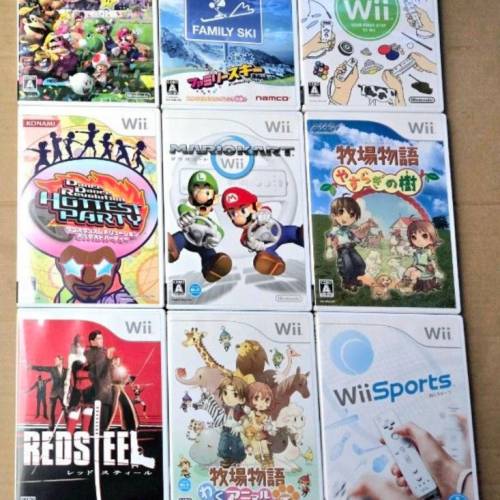 珍藏psp ps3 wii 遊戲，全部新淨有說明書。全部50元一隻。