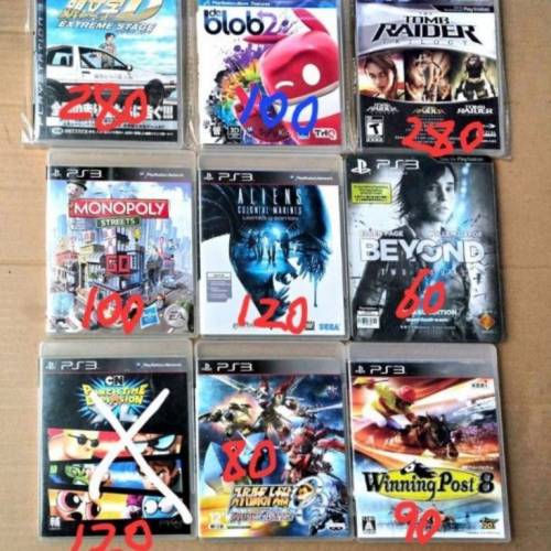 珍藏ps3遊戲 全部新淨有說明書。