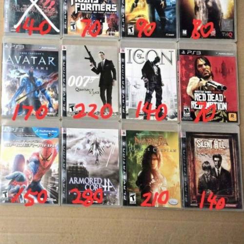 珍藏ps3遊戲 全部新淨有說明書。