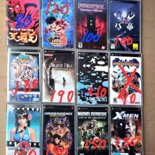 珍藏品psp和xbox360 xbox 360 全部新淨有說明書。