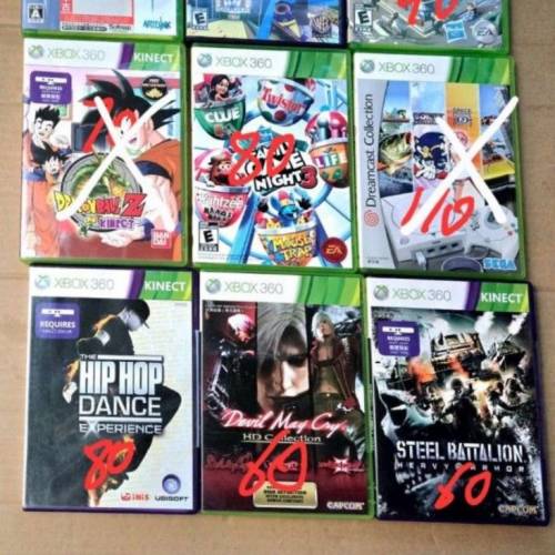 珍藏品psp和xbox360 xbox 360 全部新淨有說明書。