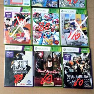 xbox360 xbox 360遊戲 。