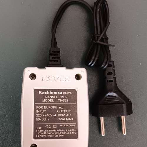 100V日本牌子降壓火牛 Kashimura.