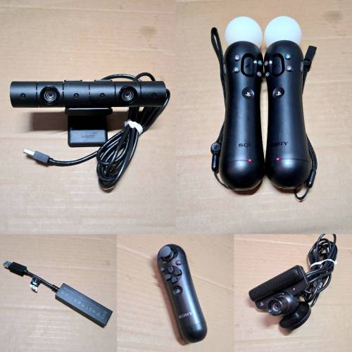PS4 ps3可以用VR move雙節棍 體感
器200元一對•ps4眼仔 鏡頭
camera170元一個。ps3...