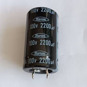 2200uF 100V 電容, 日本Marcon.