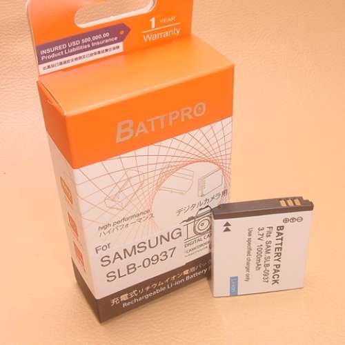 SLB0937 SLB-0937電池合SAMSUNG i8, L730, L830, NV33, PL10, ST10, NV4 CCD相機專...