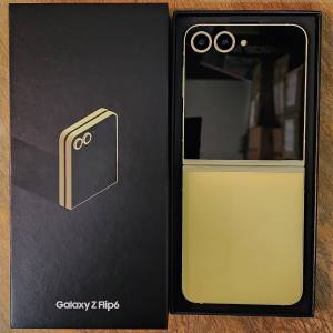 Samsung Galaxy Flip 6(12+256GB)港版清倉陳列品(前屏有粒細黑點)