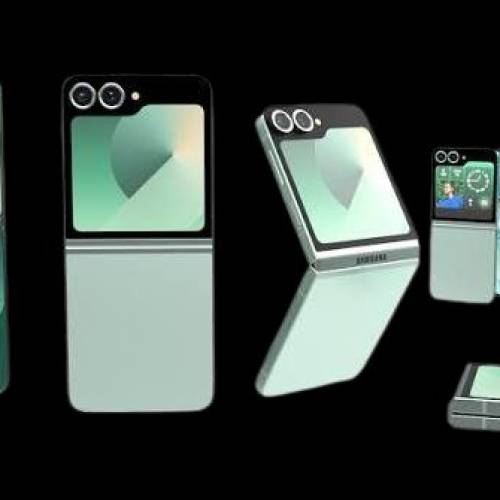 Samsung Galaxy Z Flip6(薄荷綠/淺黃色) 12+256GB 99%新港版陳列清倉智能電話