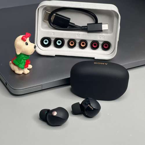 SONY索尼黑色 WF-1000XM5 智慧型AI 藍牙5.3 入耳式 主動降噪 耳機