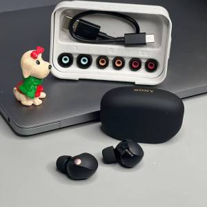 SONY索尼黑色 WF-1000XM5 智慧型AI 藍牙5.3 入耳式 主動降噪 耳機