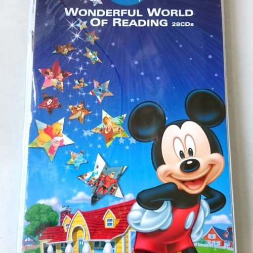 迪士尼 Disney Dr. Max 兒童英文故事 Wonderful World of Reading CD 28張
