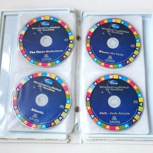 迪士尼 Disney Dr. Max 兒童英文故事 Wonderful World of Reading CD 28張