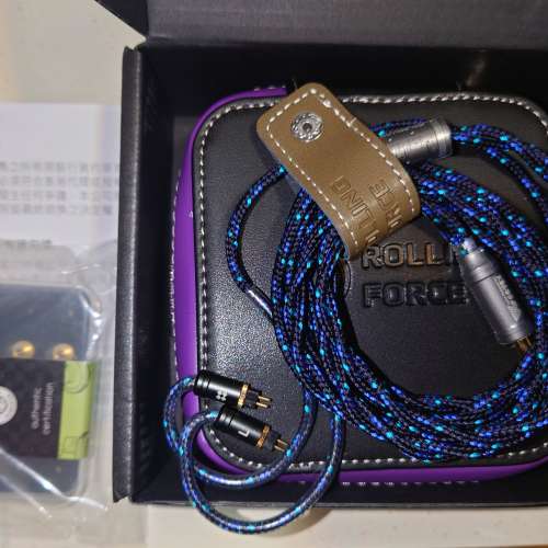 Rolling Force violet + cluster 耳機升級線組合