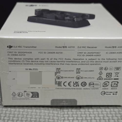 美版 「速出！全新未拆」DJI Mic 一拖二麦克风，直播Vlog终极神器
