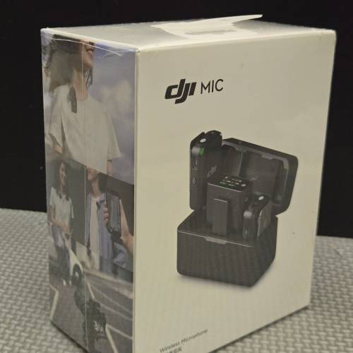 美版 「速出！全新未拆」DJI Mic 一拖二麦克风，直播Vlog终极神器
