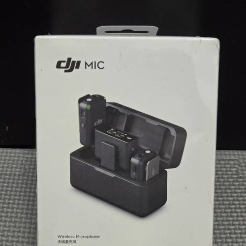 美版 「速出！全新未拆」DJI Mic 一拖二麦克风，直播Vlog终极神器