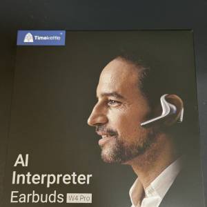 99%New Timekettle W4 Pro Ai interpreter earbuds 翻譯機