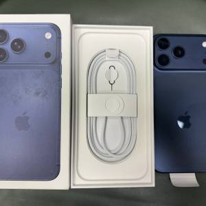 全新未用過 iPhone 17 Pro Max 2TB 藍色 香港行貨 蘋果保養一年 電池100% 全套有盒...