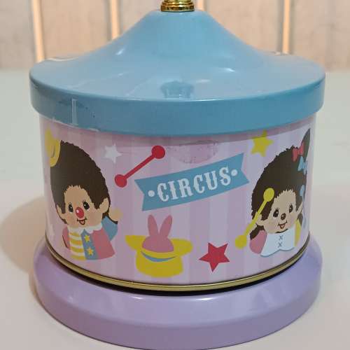 Monchhichi 上鏈音樂盒/罐 一個