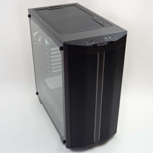 九成半新 黑色 be quiet ATX Case Pure Base 500DX