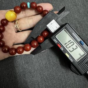 南紅蜜蠟手串