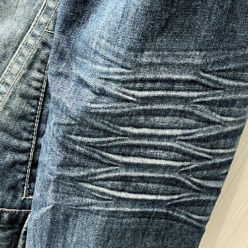 日本潮牌 Roshell 男装Classic 4袋 深藍仿舊洗水色牛仔褸 Denim Jacket Smart Casua...