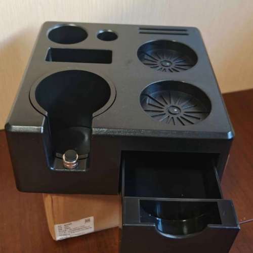 全新 意式咖啡壓粉座 布粉器 底座粉錘 收纳座 多功能手柄 通用置物座
