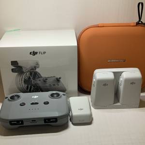 [觀塘實體店] 二手 DJI Flip Fly More Combo  (主機全新未開封(共3電) 行貨保養到2...