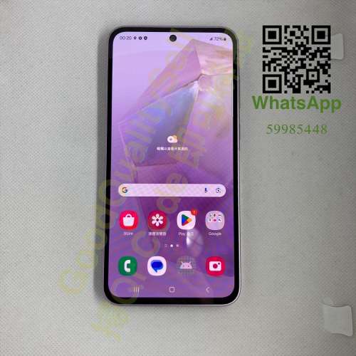 $(1) 95% Samsung Galaxy A35 8+256GB 丁香紫