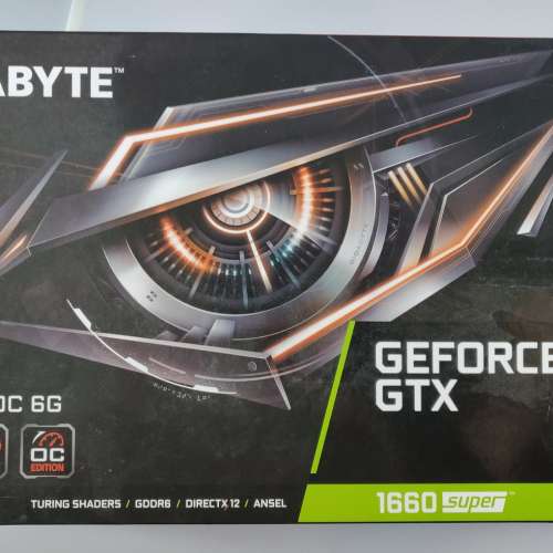 Gigabyte GeForce GTX 1660 Super Gaming OC 6G 3風扇