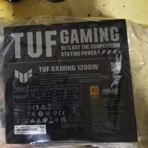 ASUS 1200W 80 Plus Gold Fully Modular PSU 金牌電源供應器 ROG-1000G