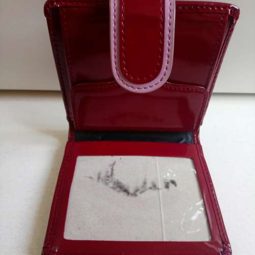 Hiroshima Japan 銀包（棗紅色）